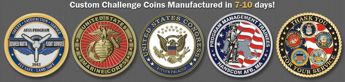 Custom Challenge Coins Made for Any Group