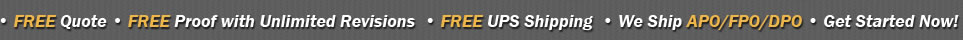 Free Quote and Free Shipping
